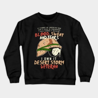 VETERAN: Desert Storm Veteran Crewneck Sweatshirt